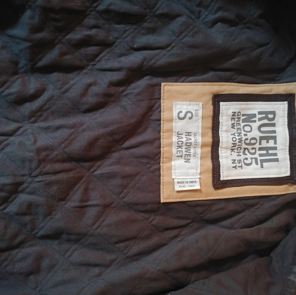 Mens RUEHL No.925 Full-Zip Hadwen Jacket S Gray - Picture 8 of 10